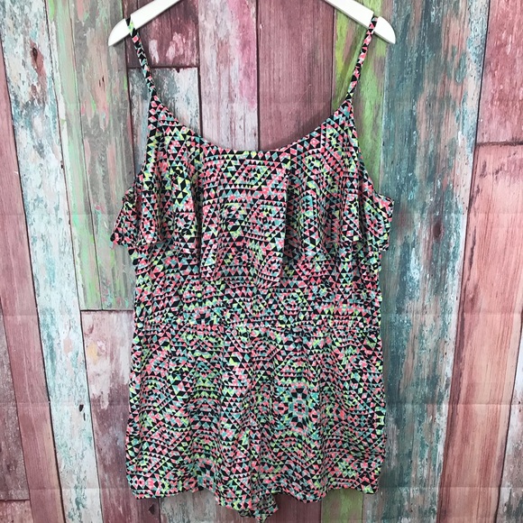 Arizona Jean Company Other - Arizona Jean  bright colored Romper